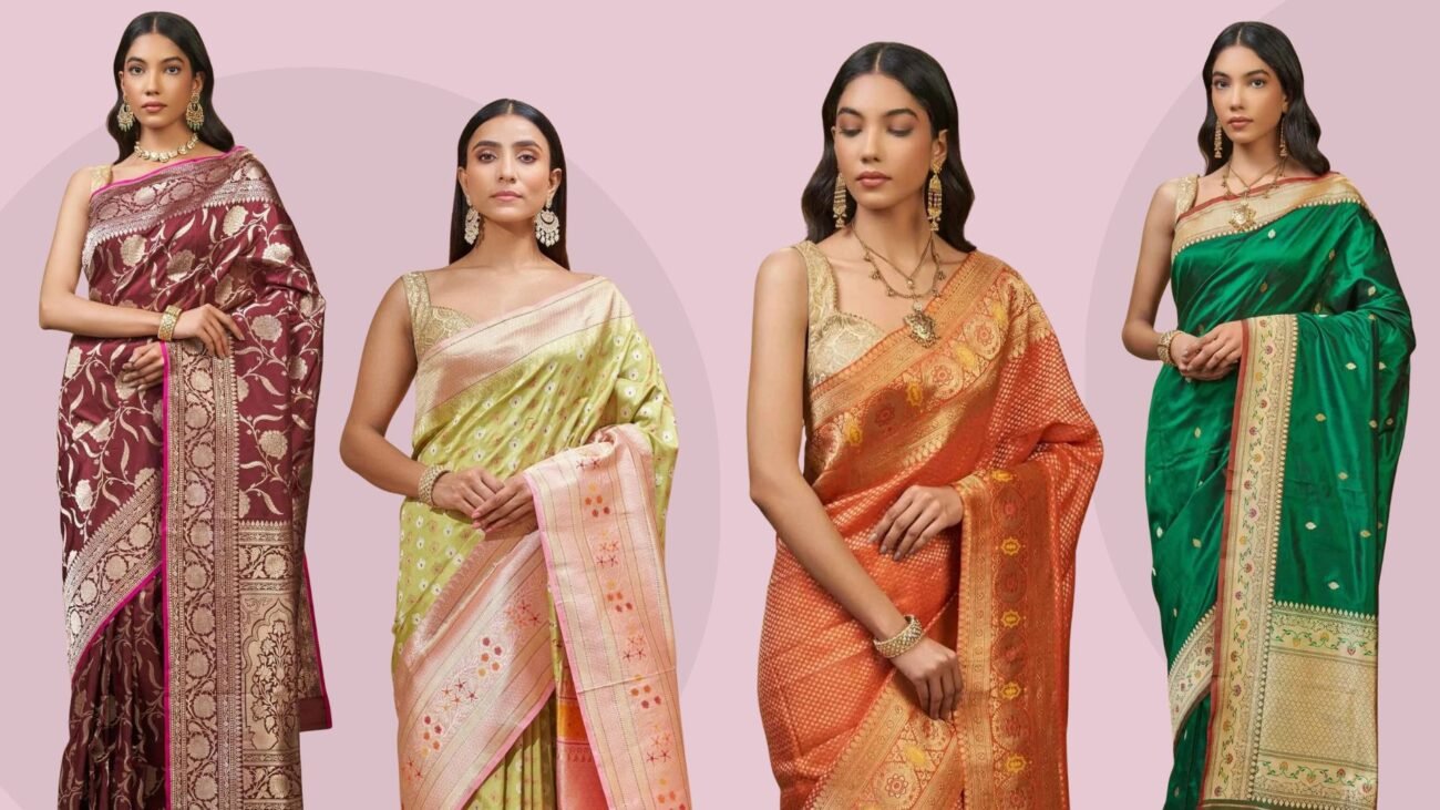 9 Banarasi Saree Ideas for 9 Days of Navratri