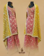 Kumudika Set (Gulab Jaal Sharara) - Image 3